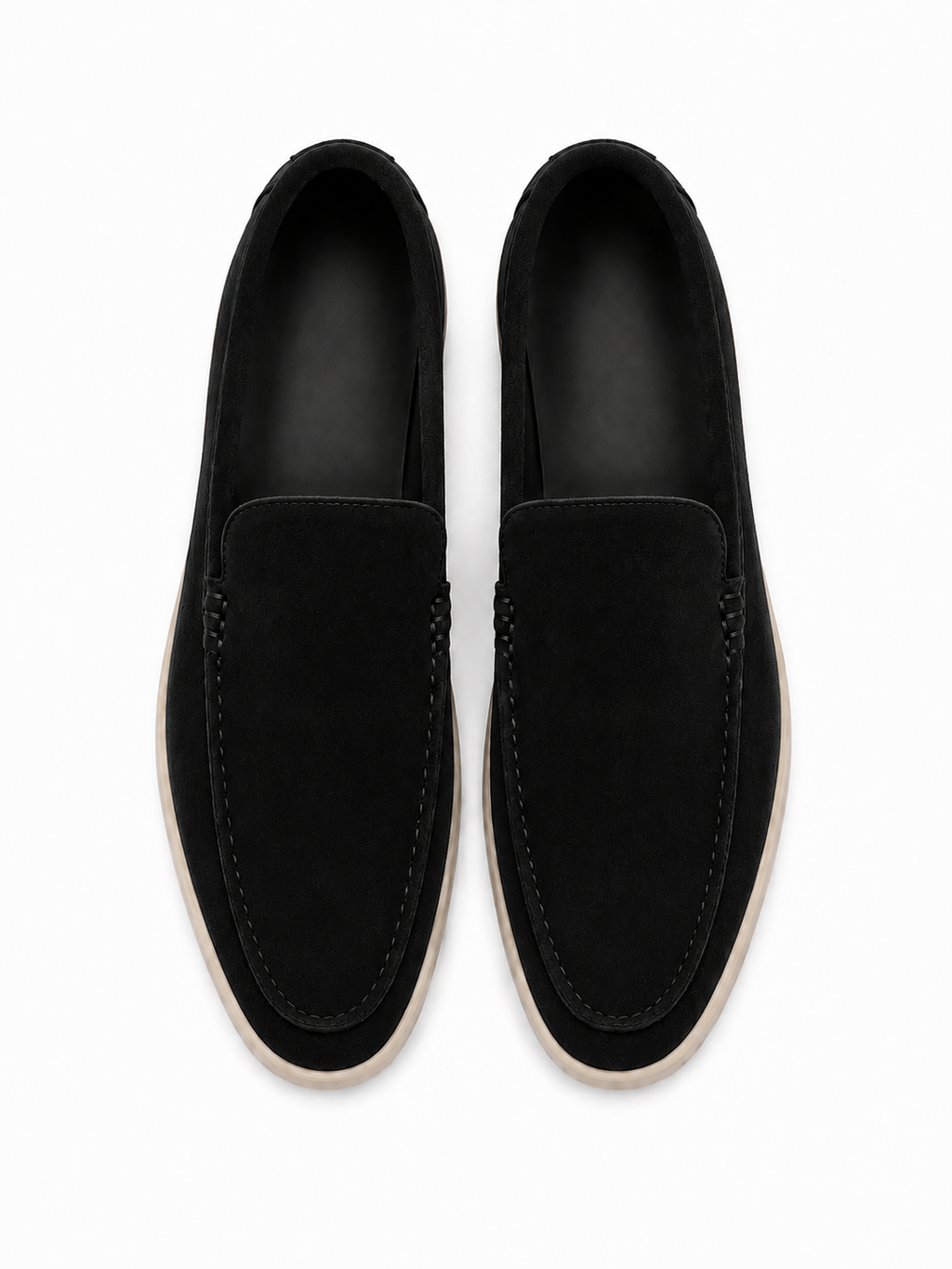 The Summer Walk — Onyx Suede Loafer