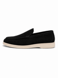 The Summer Walk — Onyx Suede Loafer