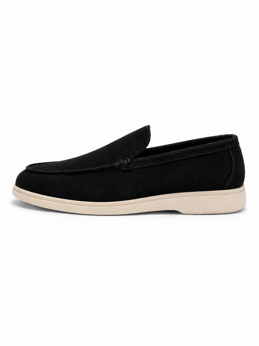 The Summer Walk — Onyx Suede Loafer
