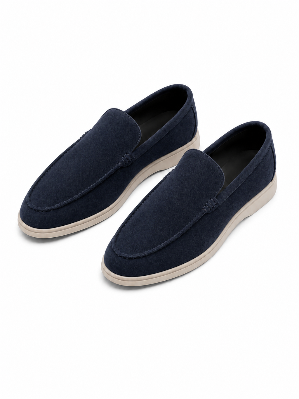 The Summer Walk — Navy Suede Loafer