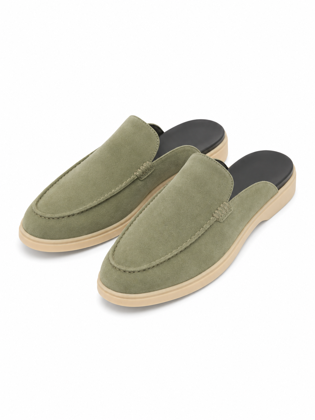 The Summer Mule — Sage Suede