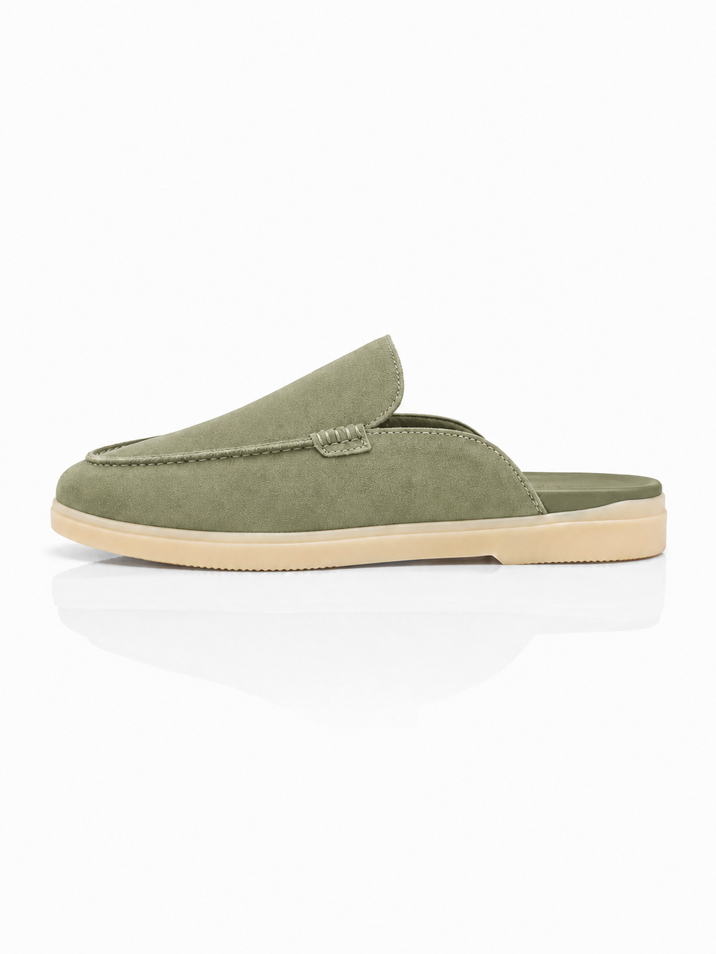 The Summer Mule — Sage Suede