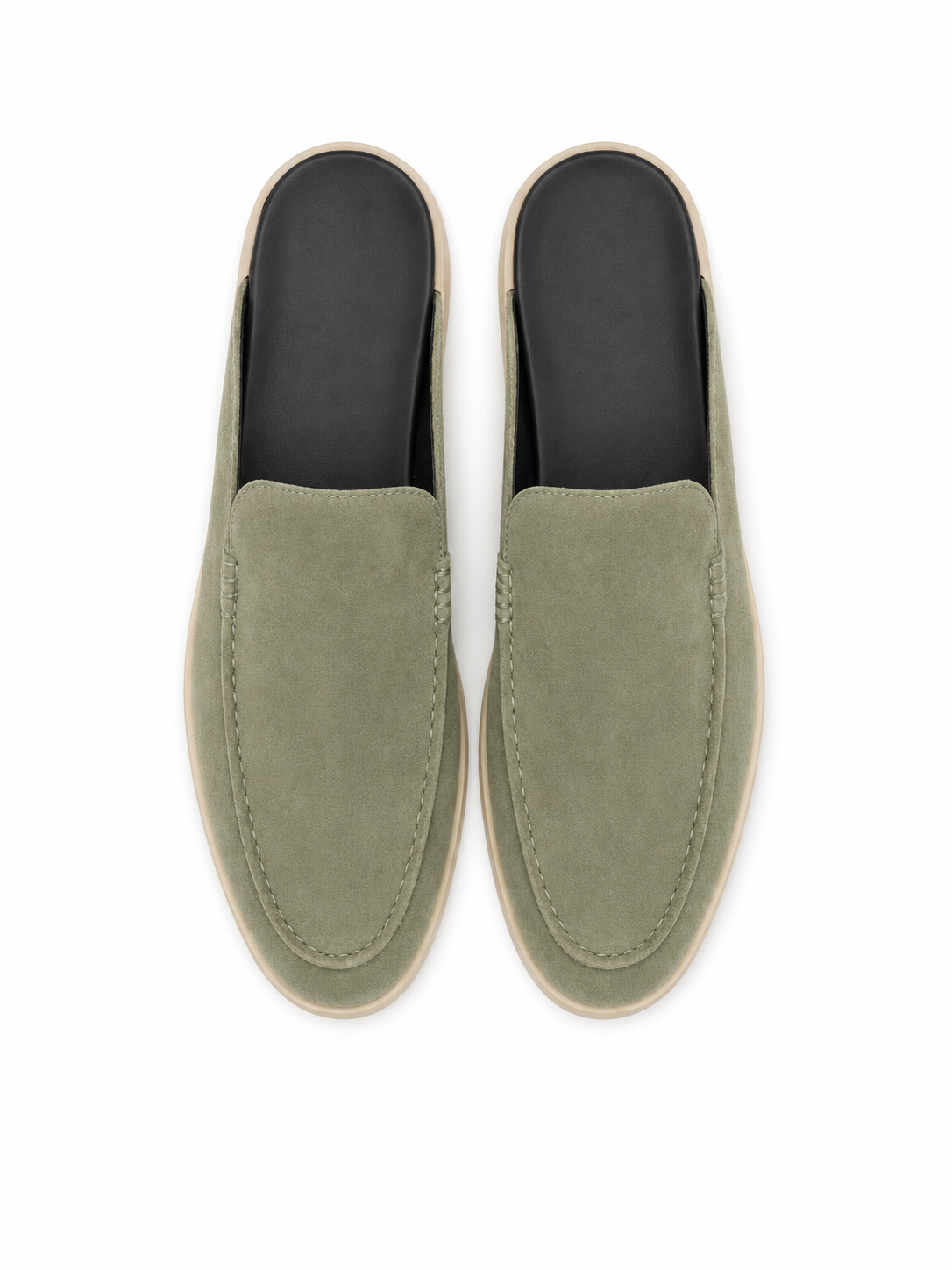 The Summer Mule — Sage Suede