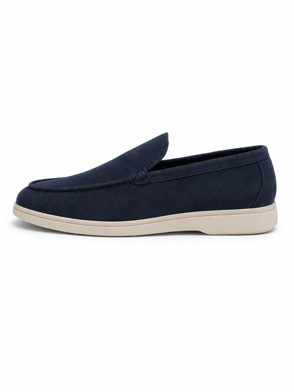 The Summer Walk — Navy Suede Loafer