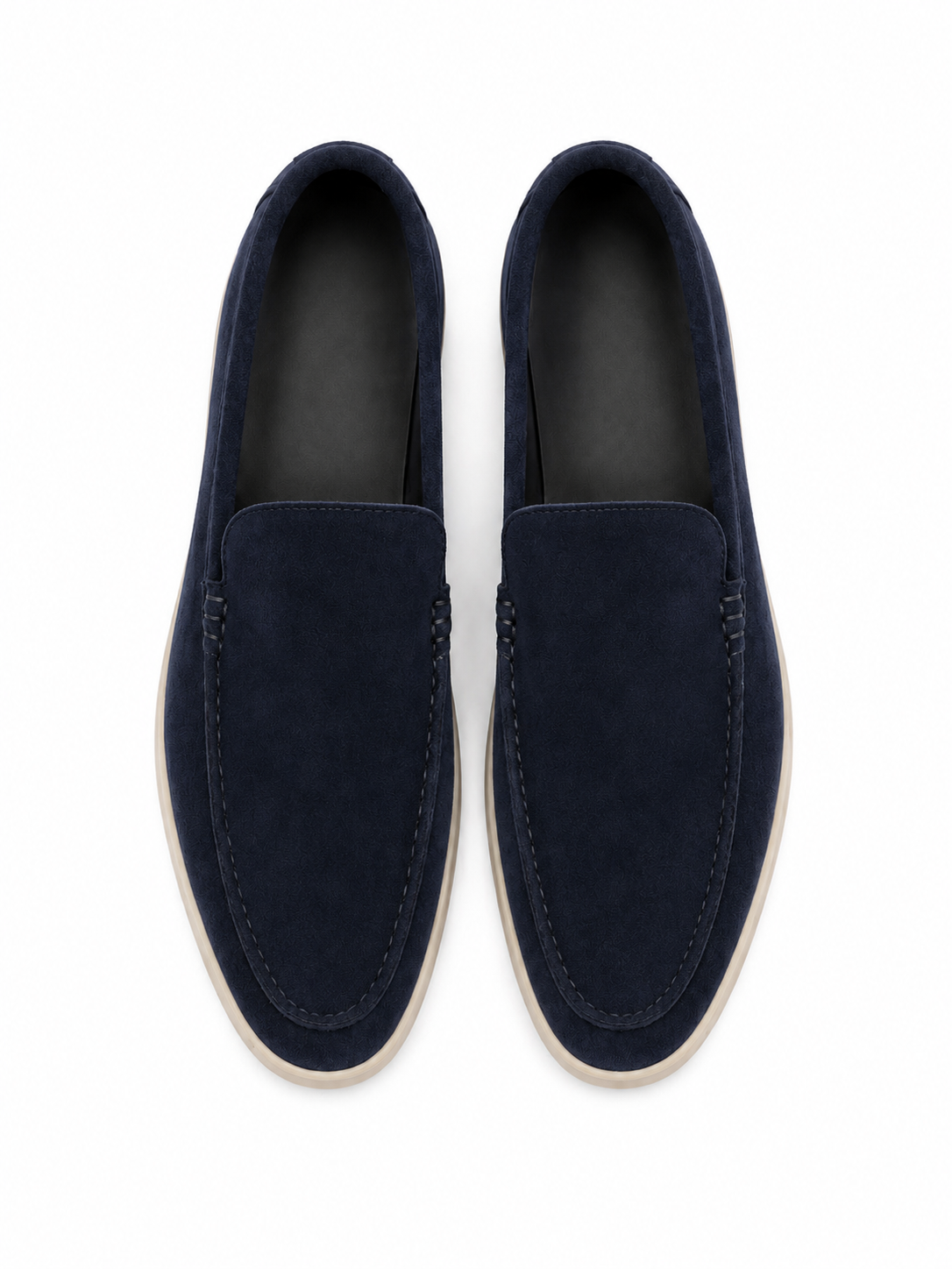 The Summer Walk — Navy Suede Loafer