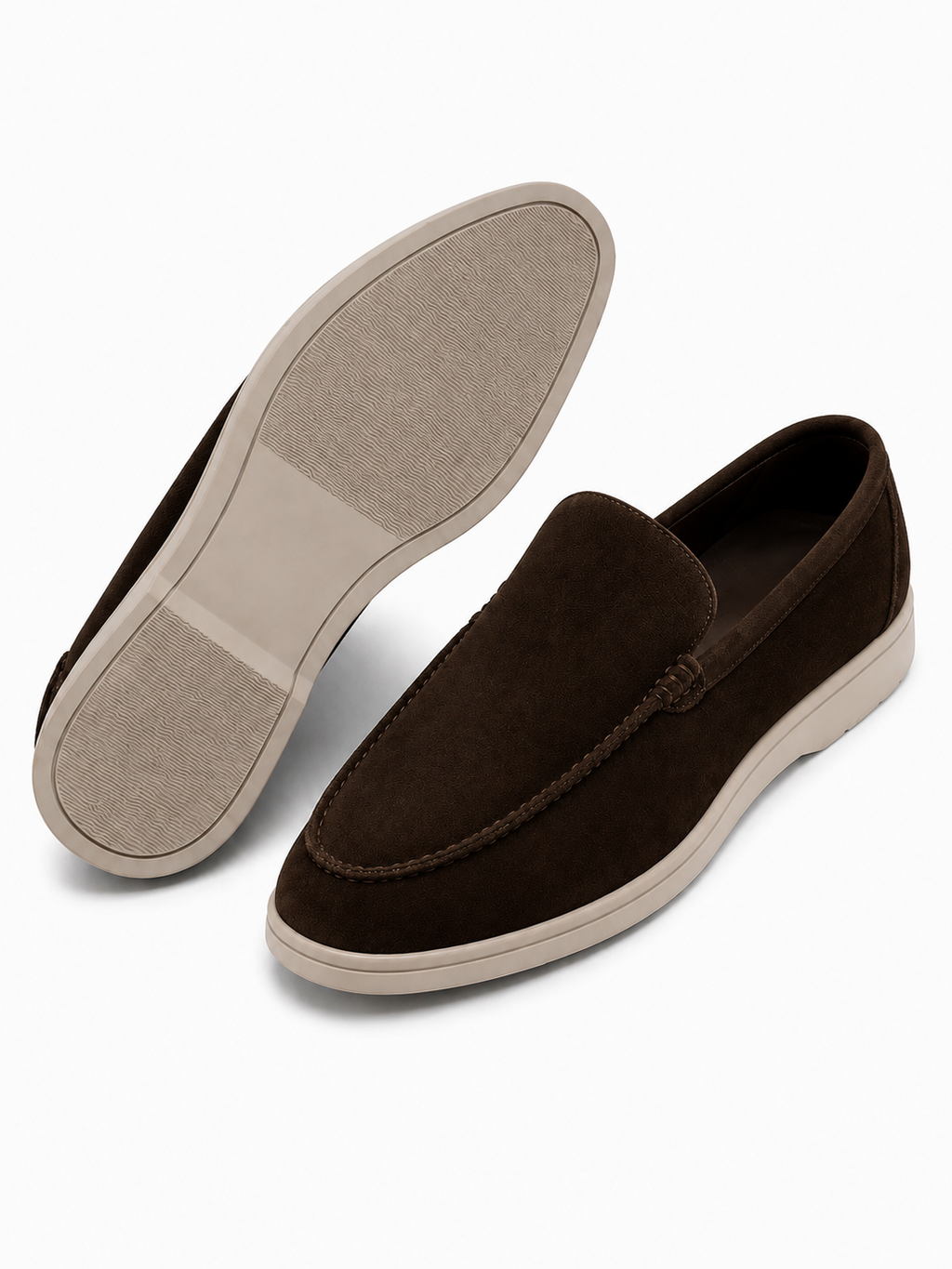 The Summer Walk — Tobacco Suede Loafer