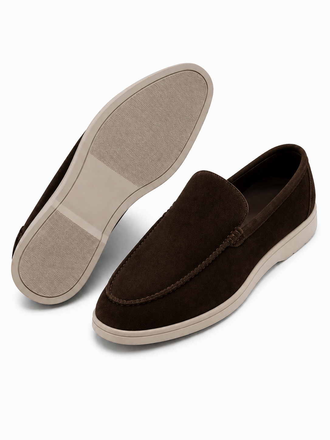 The Summer Walk — Tobacco Suede Loafer