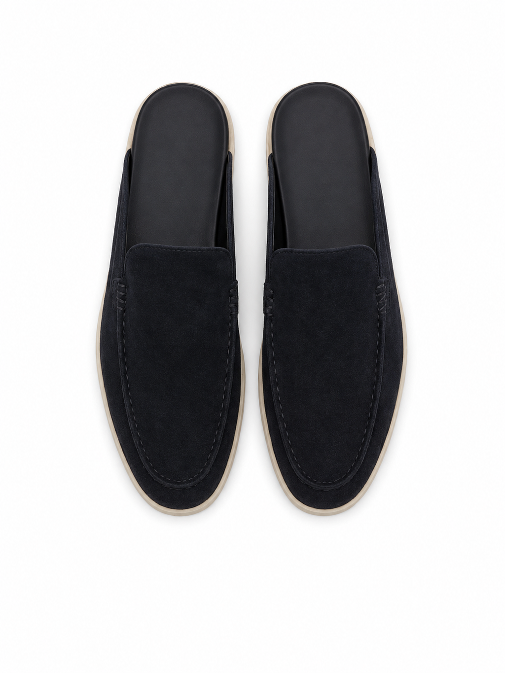 The Summer Mule — Onyx Suede
