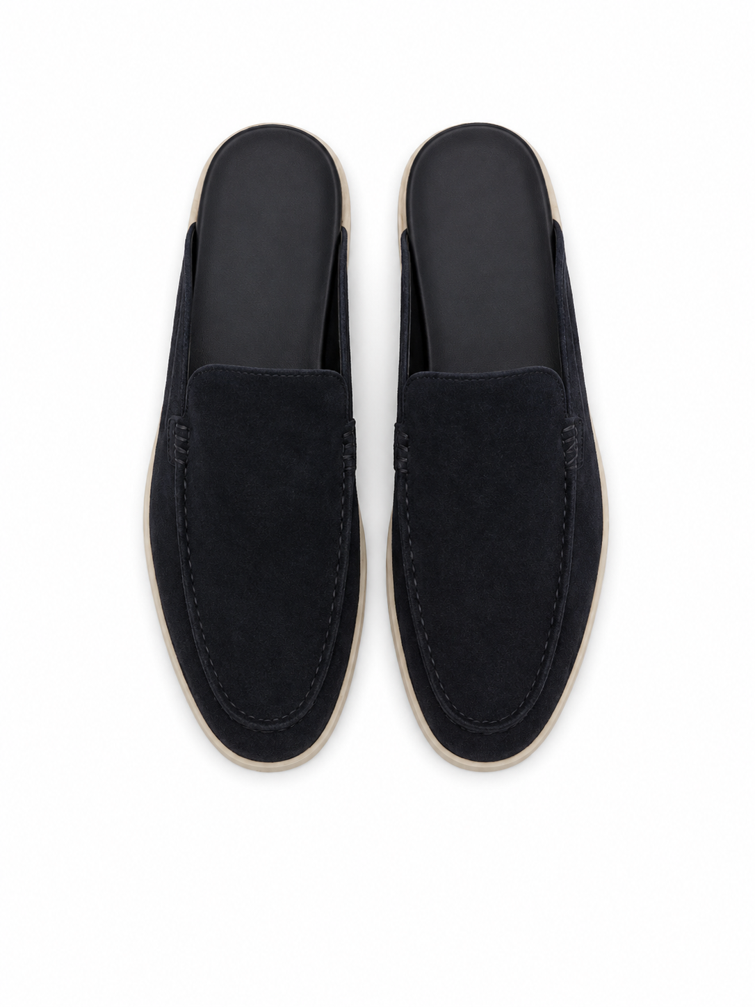 The Summer Mule — Onyx Suede