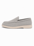 The Summer Walk — Dove Grey Suede Loafer
