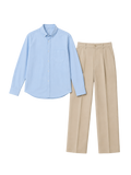 The Blueprint Set — Sky Blue Shirt & Sand Trouser
