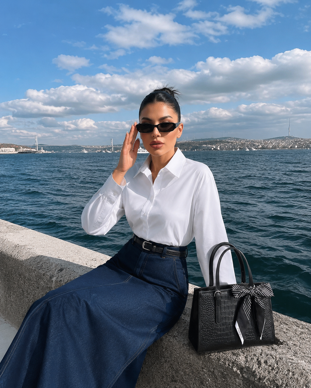 The Marais Set — nods to the Parisian chic vibe this outfit has