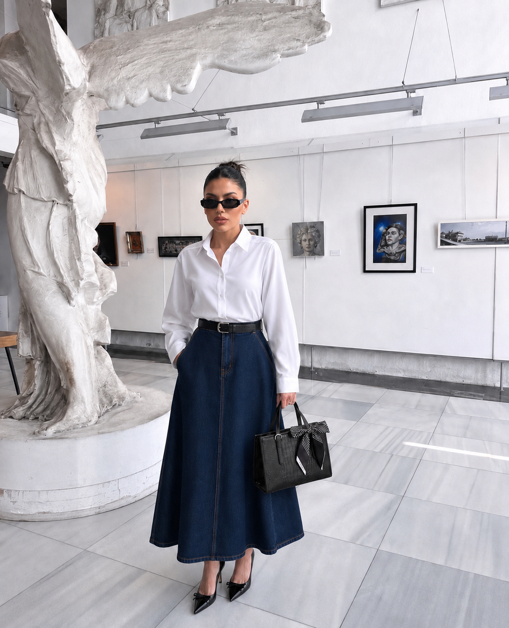 The Marais Set — nods to the Parisian chic vibe this outfit has