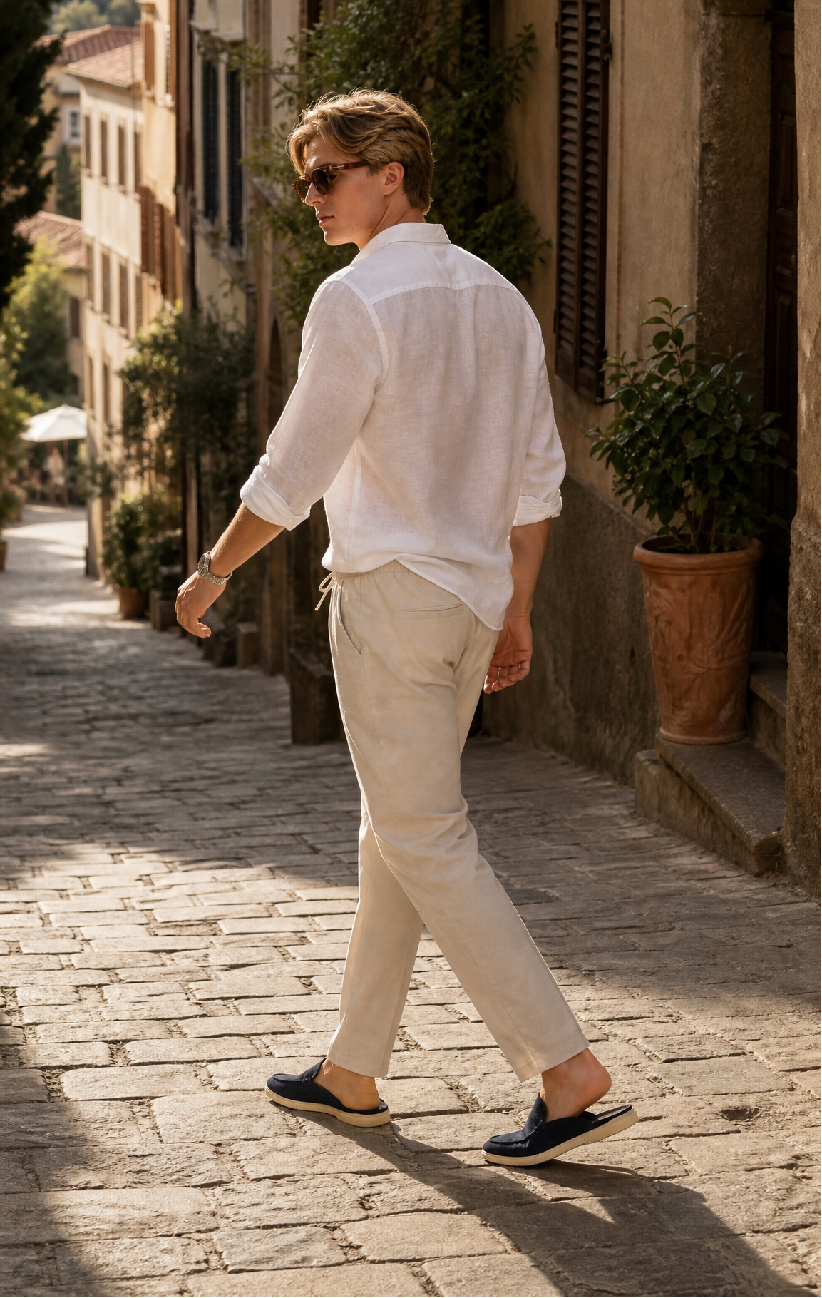 The Summer Mule — Onyx Suede